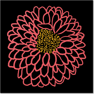 Dahlia Posters and Art
